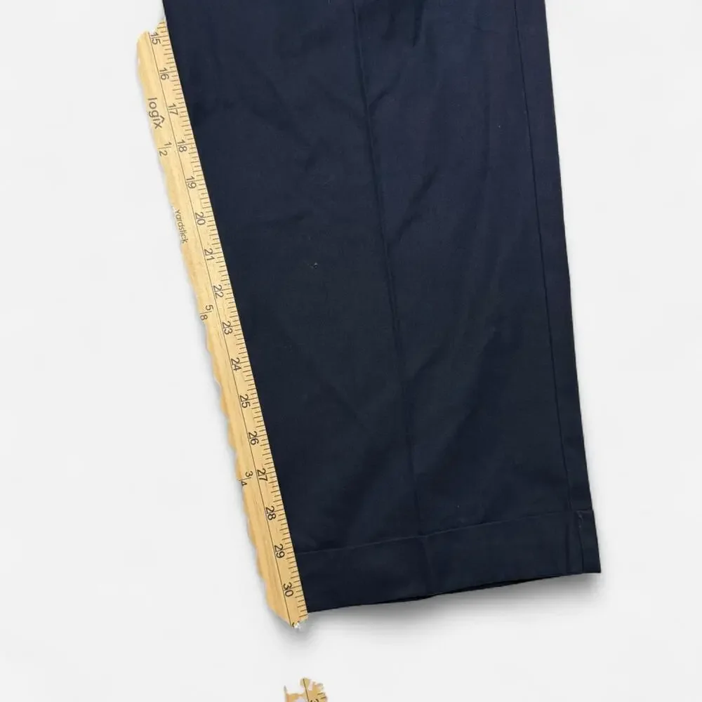 Polo Ralph Lauren Navy Dress Pants Pleated Classic Fit 38x32 Mens
